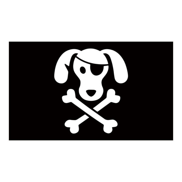 3x5 Ft Jolly Roger Pirate Skull and Crossbones Polyester Flag with Brass Grommets