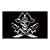 3x5 Ft Jolly Roger Pirate Skull and Crossbones Polyester Flag with Brass Grommets