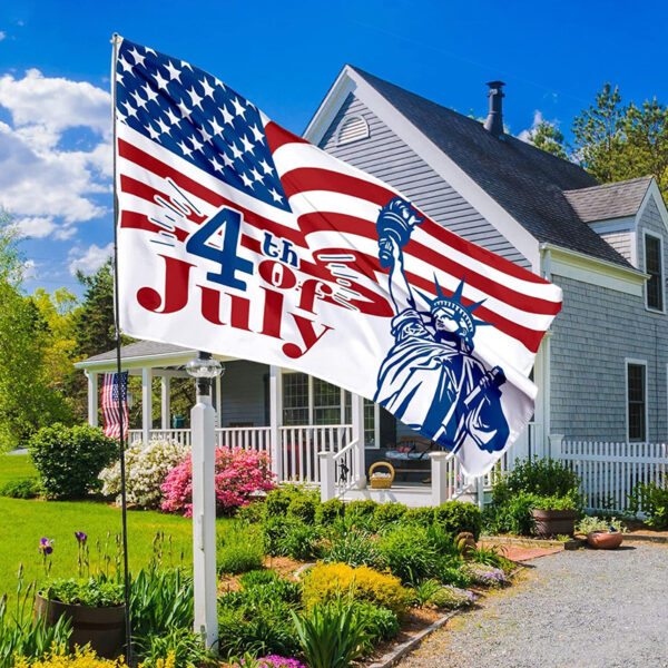 US Independence Day Flag Tapestry, American National Holiday Themed Backdrop Banner, Custom Event Decor Flag