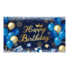 Happy Birthday Tapestry Perfect for any birthday celebration, this banner can be hung in various locations such as walls, doorways, gardens, or party venues. Its versatile design makes it suitable for different themes and styles, enhancing the festive atmosphere wherever it’s placed.