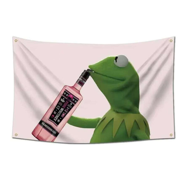 New Arrival Malachi Music Barton Pink Flag 3x5FT Polyester Tapestry Background Banner