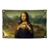 New Arrival Malachi Music Barton Pink Flag 3x5FT Polyester Tapestry Background Banner