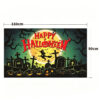 New Halloween Hanging Tapestry, Skull Witch Pumpkin Clown Themed Background Decor, Outdoor Spooky Atmosphere Wall Banner