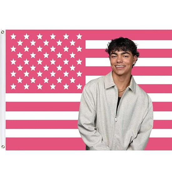 New Arrival Malachi Music Barton Pink Flag 3x5FT Polyester Tapestry Background Banner