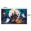 New Halloween Hanging Tapestry, Skull Witch Pumpkin Clown Themed Background Decor, Outdoor Spooky Atmosphere Wall Banner