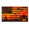 New Halloween Hanging Tapestry, Skull Witch Pumpkin Clown Themed Background Decor, Outdoor Spooky Atmosphere Wall Banner