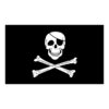 3x5 Ft Jolly Roger Pirate Skull and Crossbones Polyester Flag with Brass Grommets