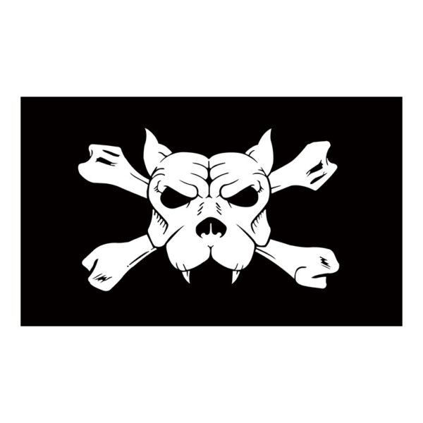 3x5 Ft Jolly Roger Pirate Skull and Crossbones Polyester Flag with Brass Grommets