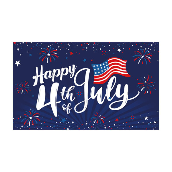 US Independence Day Flag Tapestry, American National Holiday Themed Backdrop Banner, Custom Event Decor Flag