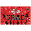 New 2026 Graduation Backdrop, Grad Party Decor Hanging Banner, Polyester Custom Printed Flag