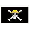 3x5 Ft Jolly Roger Pirate Skull and Crossbones Polyester Flag with Brass Grommets