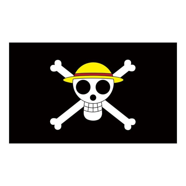 3x5 Ft Jolly Roger Pirate Skull and Crossbones Polyester Flag with Brass Grommets