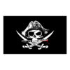 3x5 Ft Jolly Roger Pirate Skull and Crossbones Polyester Flag with Brass Grommets