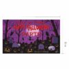 New Halloween Hanging Tapestry, Skull Witch Pumpkin Clown Themed Background Decor, Outdoor Spooky Atmosphere Wall Banner